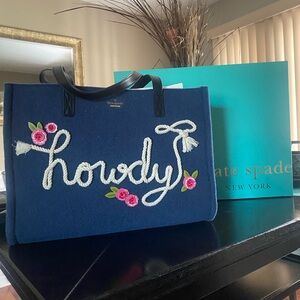 Kate Spade 25th “Anniversary Edition” Wild Ones Howdy Mega Sam! NWT